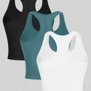 3 Piece Yoga Gym Vest For Women 1