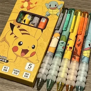 5pcs Pokémon Pikachu Gel Pen